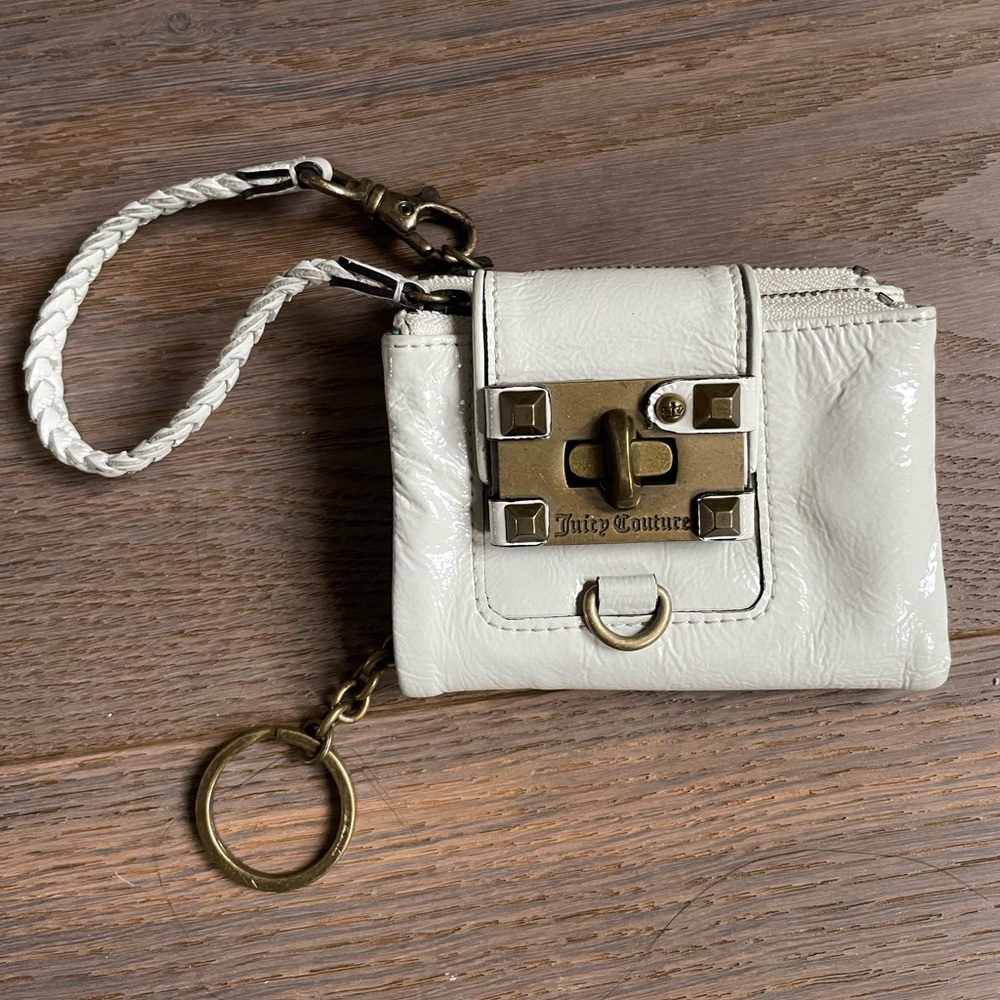 Juicy Couture Y2K white wallet
